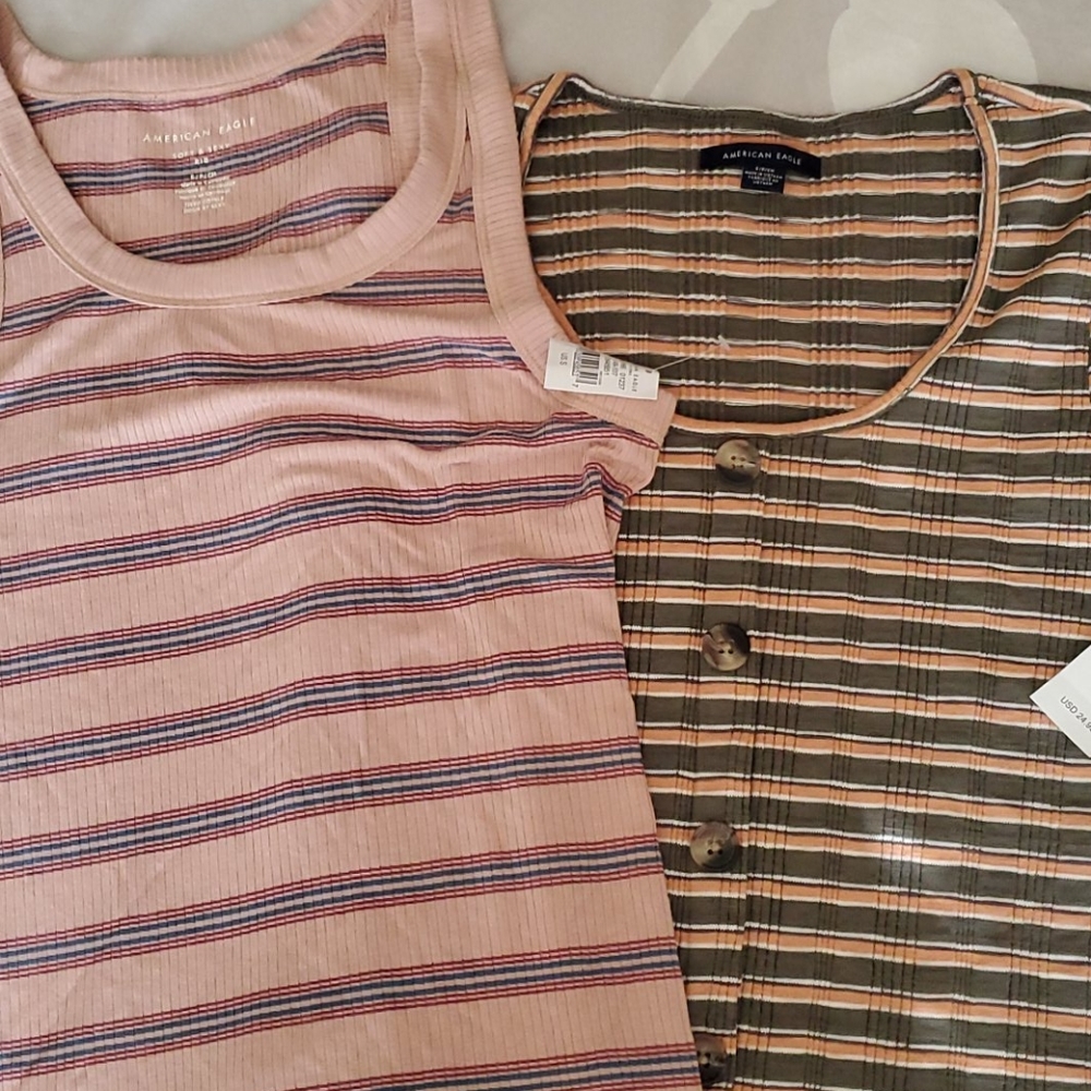 2 new American Eagle shirts. Small